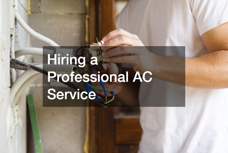 Hiring a Professional AC Service