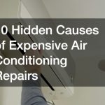 10 Hidden Causes of Expensive Air Conditioning Repairs